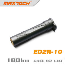 Maxtoch ED2R-10 Aluminio AAA batería seca Cree LED R2 linterna